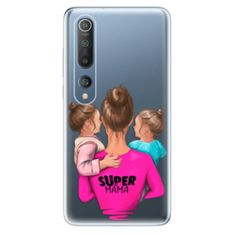 iSaprio Silikónové puzdro - Super Mama - Two Girls pre Xiaomi Mi 10 / Mi 10 Pro
