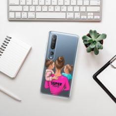 iSaprio Silikónové puzdro - Super Mama - Two Girls pre Xiaomi Mi 10 / Mi 10 Pro