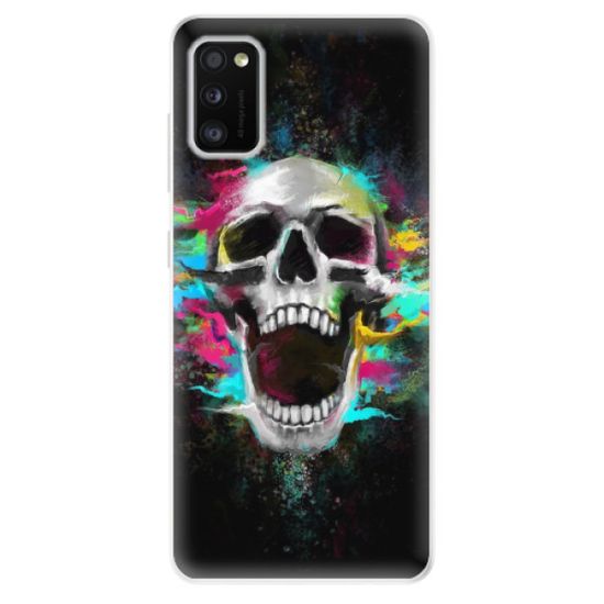 iSaprio Silikónové puzdro - Skull in Colors pre Samsung Galaxy A41