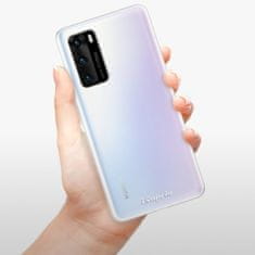 iSaprio Silikónové puzdro - 4Pure - čirý bez potisku pre Huawei P40