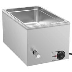 Vidaxl Ohrievač jedla Bain Marie nehrdzavejúca oceľ 1500 W GN 1/1