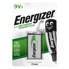 HJ Batéria 9V/175mAh Energizer Power Plus 1ks (blister)