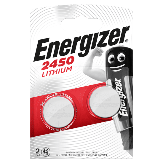 HJ Batéria 3V CR2450 ENERGIZER 2ks (blister)