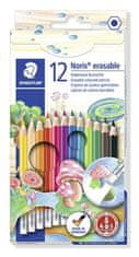 Staedtler Farebné pastelky s gumou "Noris Club", 12 farieb, sada, šesťhranné 144 50NC12