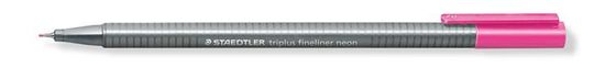 Staedtler Liner "Triplus 334", neón ružová, 0,3 mm, 334-221