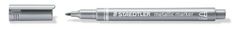 Staedtler Metalický popisovač, 1-2mm, kužeľový hrot, strieborná 8323-81