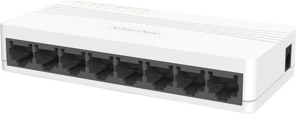 Switch (prepínač) Hikvision DS-3E0108D-E (301801385) RJ45 LAN 8 portov 