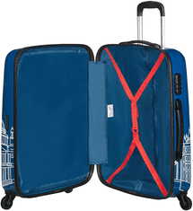 American Tourister Stredný kufor AlfaTwist - Take Me Away Mickey London