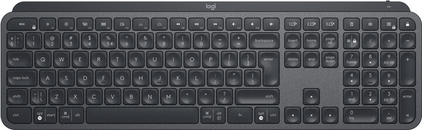 Logitech MX Keys, CZ (920-009415*CZ) membránová herná klávesnica podsvietená drôtová usb