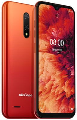 Ulefone Note 8P, lacný dostupný telefón, Android 10 Go, duálny fotoaparát, veľký displej