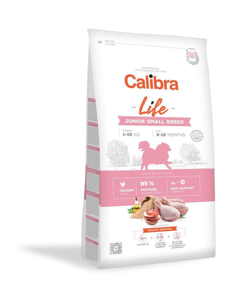 Calibra Dog Life Junior Small Breed Chicken 6 kg