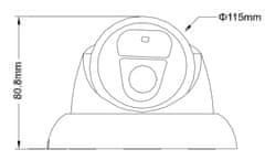 Avtech  DGC1004XFT - 2Mpx Dome kamera