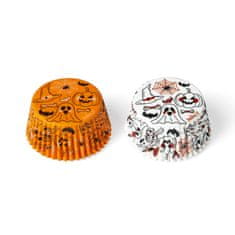 Decora Košíček na muffiny Halloween tekvica a duchovia 36 ks 5 x 3 cm