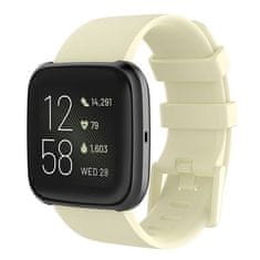 BStrap Silicone (Large) remienok na Fitbit Versa / Versa 2, Beige