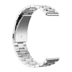 BStrap Stainless Steel remienok na Huawei Watch GT/GT2 46mm, silver