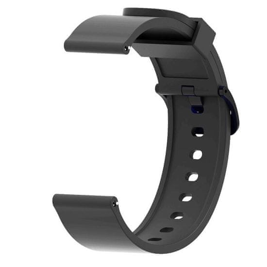 BStrap Silicone remienok na Xiaomi Amazfit GTS, black