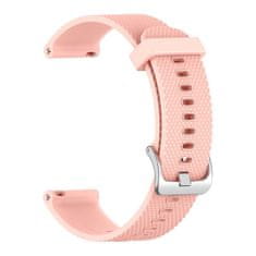 BStrap Silicone Land remienok na Garmin Vivoactive 3, sand pink