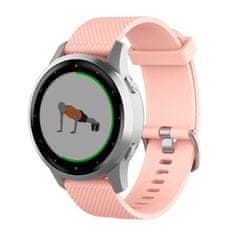 BStrap Silicone Land remienok na Garmin Vivoactive 3, sand pink