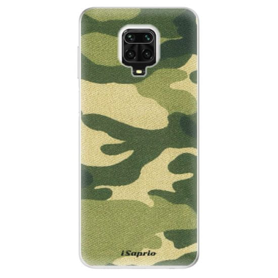 iSaprio Silikónové puzdro - Green Camuflage 01 pre Xiaomi Redmi Note 9 Pro