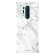 iSaprio Silikónové puzdro - SilverMarble 14 pre OnePlus 8