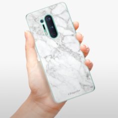 iSaprio Silikónové puzdro - SilverMarble 14 pre OnePlus 8