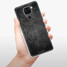 iSaprio Silikónové puzdro - Black Wood 13 pre Xiaomi Redmi Note 9