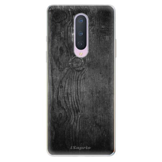 iSaprio Silikónové puzdro - Black Wood 13 pre OnePlus 8