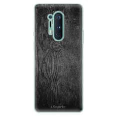 iSaprio Silikónové puzdro - Black Wood 13 pre OnePlus 8