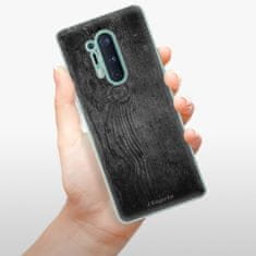 iSaprio Silikónové puzdro - Black Wood 13 pre OnePlus 8