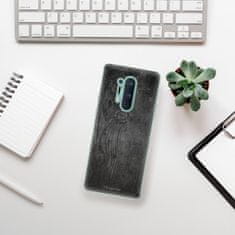 iSaprio Silikónové puzdro - Black Wood 13 pre OnePlus 8