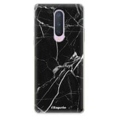 iSaprio Silikónové puzdro - Black Marble 18 pre OnePlus 8