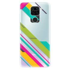 iSaprio Silikónové puzdro - Color Stripes 03 pre Xiaomi Redmi Note 9