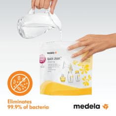 Medela Quick Clean sterilizačné sáčky do mikrovlnnej rúry - 5 ks