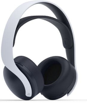 Sony PS5 - Pulse 3D Wireless Headset, čierna / biela štýl bezdrôtové 3D zvuk