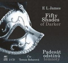 E L James: Fifty Shades Darker Padesát odstínů temnoty (audiokniha) - CD audio