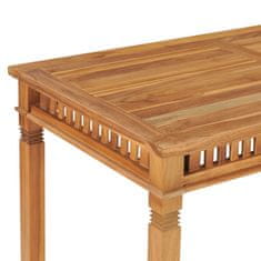 Petromila vidaXL Záhradný jedálenský stôl 110x65x80 cm tíkový masív