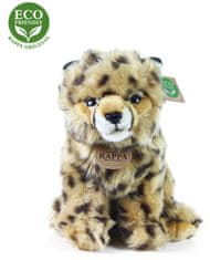 Rappa Plyšový gepard sediaci, 25 cm, ECO-FRIENDLY