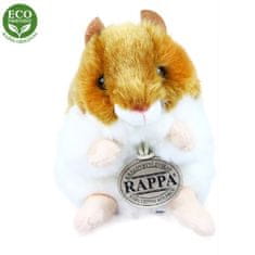 Rappa Plyšový škrečok, 13 cm, ECO-FRIENDLY