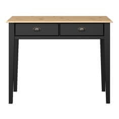 Danish Style Odkladací stôl Lender, 100 cm, čierna