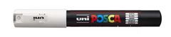 UNI Akrylový popisovač "Posca PC-1M", biela, 0,7 - 1,0 mm, 2UPC1MFEH