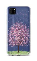 TopQ Kryt Huawei Y5p silikón Blossom Tree 50259
