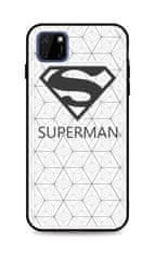 TopQ Kryt Huawei Y5p 3D silikón Biely Superman 50289
