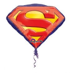 Amscan Fóliový balón supershape Superman Emblem 66x50cm