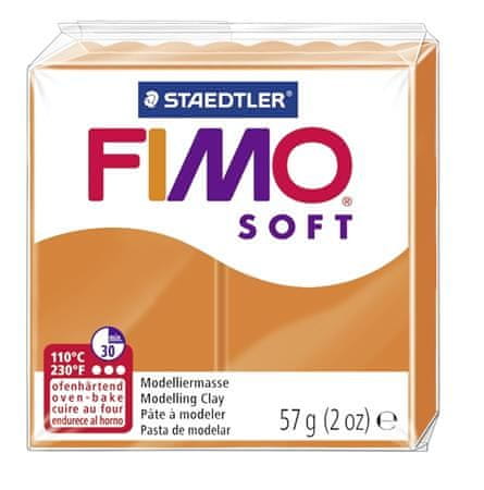 FIMO Modelovacia hmota soft 8020 56 g oranžová, 8020-42