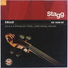 Stagg CE-1859-ST, sada strun pre violončelo