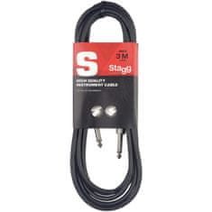 Stagg SGC3, kábel JACK / JACK, 3m