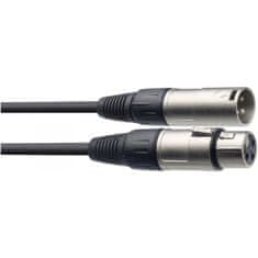Stagg SMC030, mikrofónny kábel XLR/XLR, 30cm