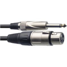 Stagg SMC10XP, mikrofónny kábel XLR/Jack, 10m