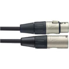 Stagg NMC3R, mikrofónny kábel XLR / XLR, 3m