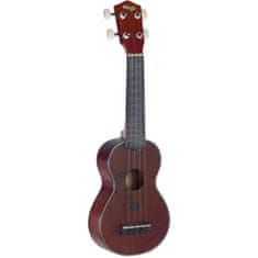 Stagg US20 Flower, sopránové ukulele s kvetinovým dekorom